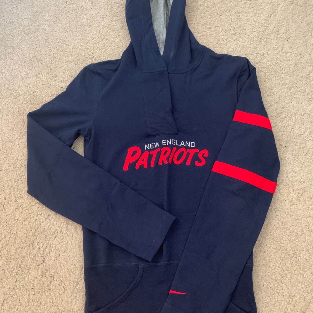 Nike navy blue New England Patriots hoodie - XS